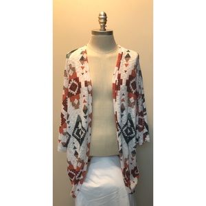 Cardigan with lace back
